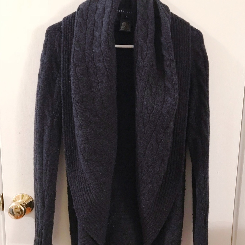 Charcoal Ralph Lauren Circle Sweater